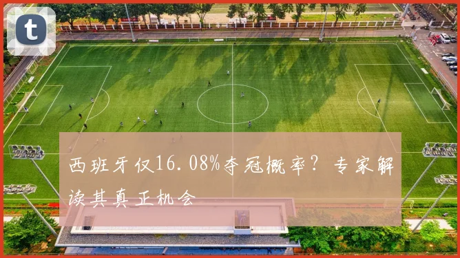 西班牙仅16.08%夺冠概率?专家解读其真正机会